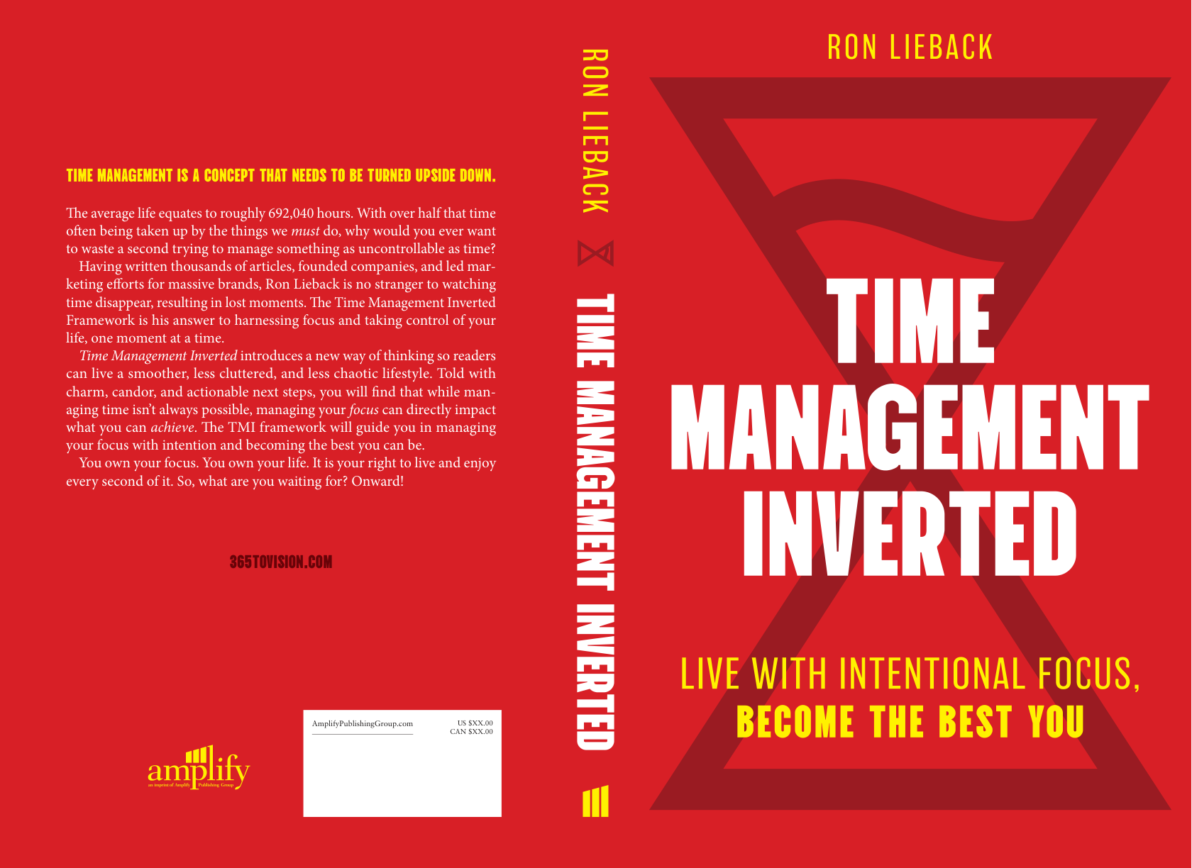 Time Management Inverted Book Cover